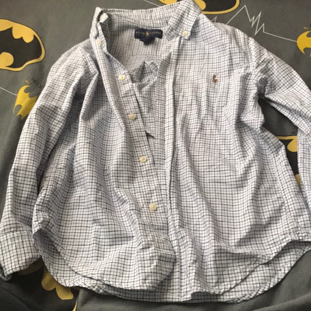 Boys polo button shirt